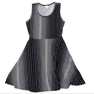 LuLaRoe Nicki Sleeveless A-Line Dress